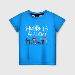 Футболка детская The umbrella academy, цвет: 3D-принт