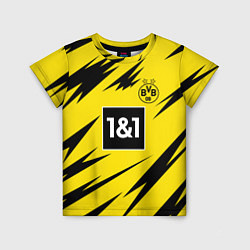 Футболка детская HAALAND Borussia Dortmund, цвет: 3D-принт