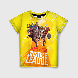 Футболка детская Justice League, цвет: 3D-принт