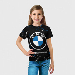 Футболка детская BMW БМВ, цвет: 3D-принт — фото 2