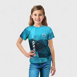Футболка детская Volvo, цвет: 3D-принт — фото 2