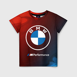 Футболка детская BMW БМВ, цвет: 3D-принт