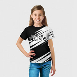 Футболка детская League of Legends, цвет: 3D-принт — фото 2