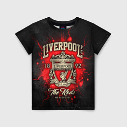 Футболка детская LIVERPOOL FC, цвет: 3D-принт