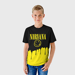 Футболка детская Nirvana, цвет: 3D-принт — фото 2