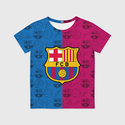 Футболка детская FC BARCELONA, цвет: 3D-принт