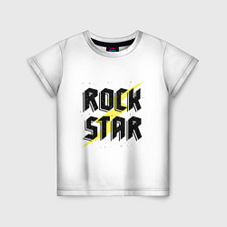 Футболка детская Rock star, цвет: 3D-принт