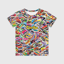 Детская футболка Коллекция вкладышей Turbo