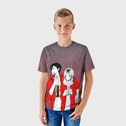 Футболка детская Haikyu!!!, цвет: 3D-принт — фото 2