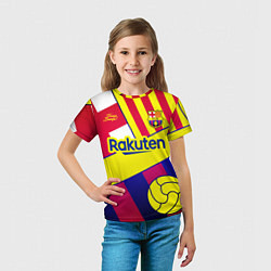 Футболка детская BARCELONA, цвет: 3D-принт — фото 2