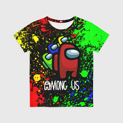 Футболка детская AMONG US, цвет: 3D-принт