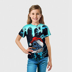 Футболка детская Счастливого Страждества, цвет: 3D-принт — фото 2