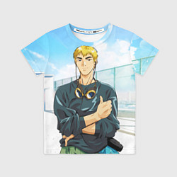 Футболка детская Eikichi Onizuka, цвет: 3D-принт