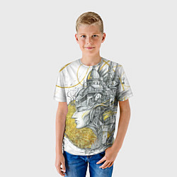 Футболка детская Мечты города, цвет: 3D-принт — фото 2