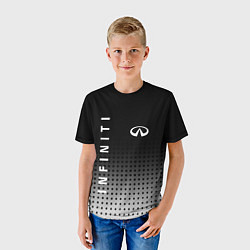 Футболка детская Infiniti, цвет: 3D-принт — фото 2