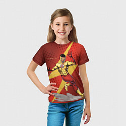 Футболка детская Kid Flash, цвет: 3D-принт — фото 2