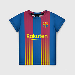 Футболка детская FC Barcelona El Clasico La Liga 202122, цвет: 3D-принт