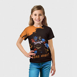 Футболка детская Огр Dota 2, цвет: 3D-принт — фото 2