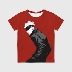 Футболка детская Годжо Магическая Битва арт02, цвет: 3D-принт