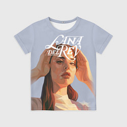 Футболка детская Lana del rey, цвет: 3D-принт