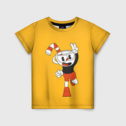 Футболка детская CUPHEAD, цвет: 3D-принт