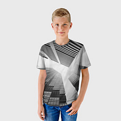 Футболка детская Минимализм, цвет: 3D-принт — фото 2