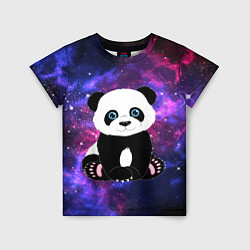 Футболка детская Space Panda, цвет: 3D-принт