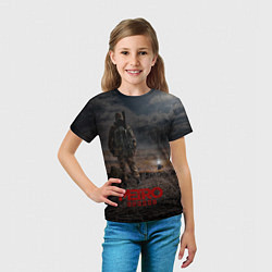 Футболка детская Metro одинокий сталкер, цвет: 3D-принт — фото 2