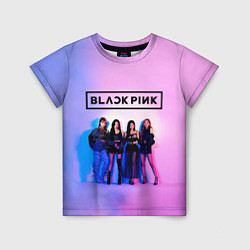 Футболка детская BLACKPINK, цвет: 3D-принт