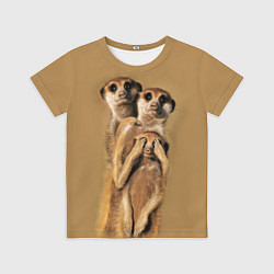 Детская футболка Сурикаты