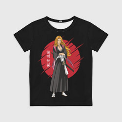 Футболка детская BLEACH - Rangiku Matsumoto, цвет: 3D-принт
