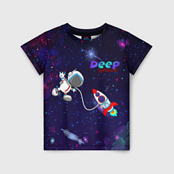Футболка детская Deep Space Cartoon, цвет: 3D-принт