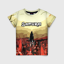 Футболка детская SAMURAI PROJECT RED, цвет: 3D-принт