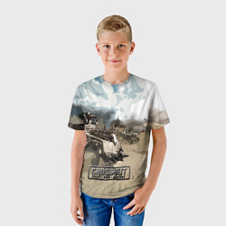 Футболка детская Crossout Game, цвет: 3D-принт — фото 2