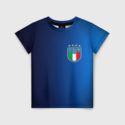 Футболка детская Сборная Италии, цвет: 3D-принт