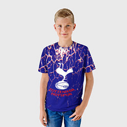 Футболка детская Tottenham, цвет: 3D-принт — фото 2