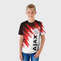 Футболка детская FC AJAX AMSTERDAM ФК АЯКС, цвет: 3D-принт — фото 2