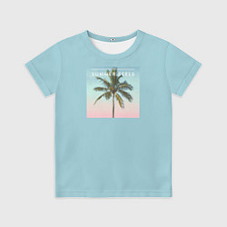 Футболка детская Летние ощущения, цвет: 3D-принт