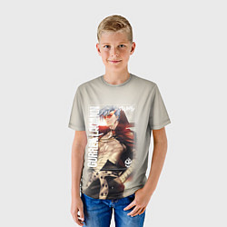 Футболка детская Gurren Lagann Kamina, цвет: 3D-принт — фото 2