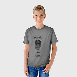 Футболка детская DaBaby, цвет: 3D-принт — фото 2