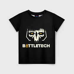 Футболка детская BATTLETECH, цвет: 3D-принт