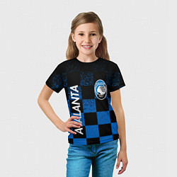 Футболка детская FC ATALANTA ФК АТАЛАНТА, цвет: 3D-принт — фото 2