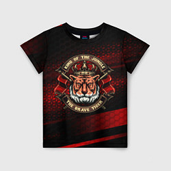 Футболка детская King Tiger, цвет: 3D-принт