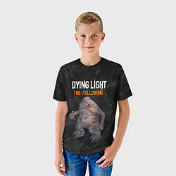 Футболка детская Dying light мутант, цвет: 3D-принт — фото 2