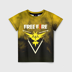 Детская футболка FREEFIRE YELLOW SMOKE Z