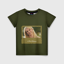 Футболка детская Free Britney, цвет: 3D-принт
