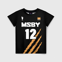 Детская футболка 12 MSBY BLACK JACKALS