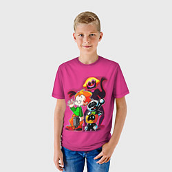Футболка детская Friday Night Funkin персы, цвет: 3D-принт — фото 2