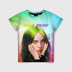 Футболка детская BILLIE EILISH БИЛЛИ АЙЛИШ Z, цвет: 3D-принт