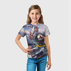 Футболка детская Вуконг Free fire, цвет: 3D-принт — фото 2